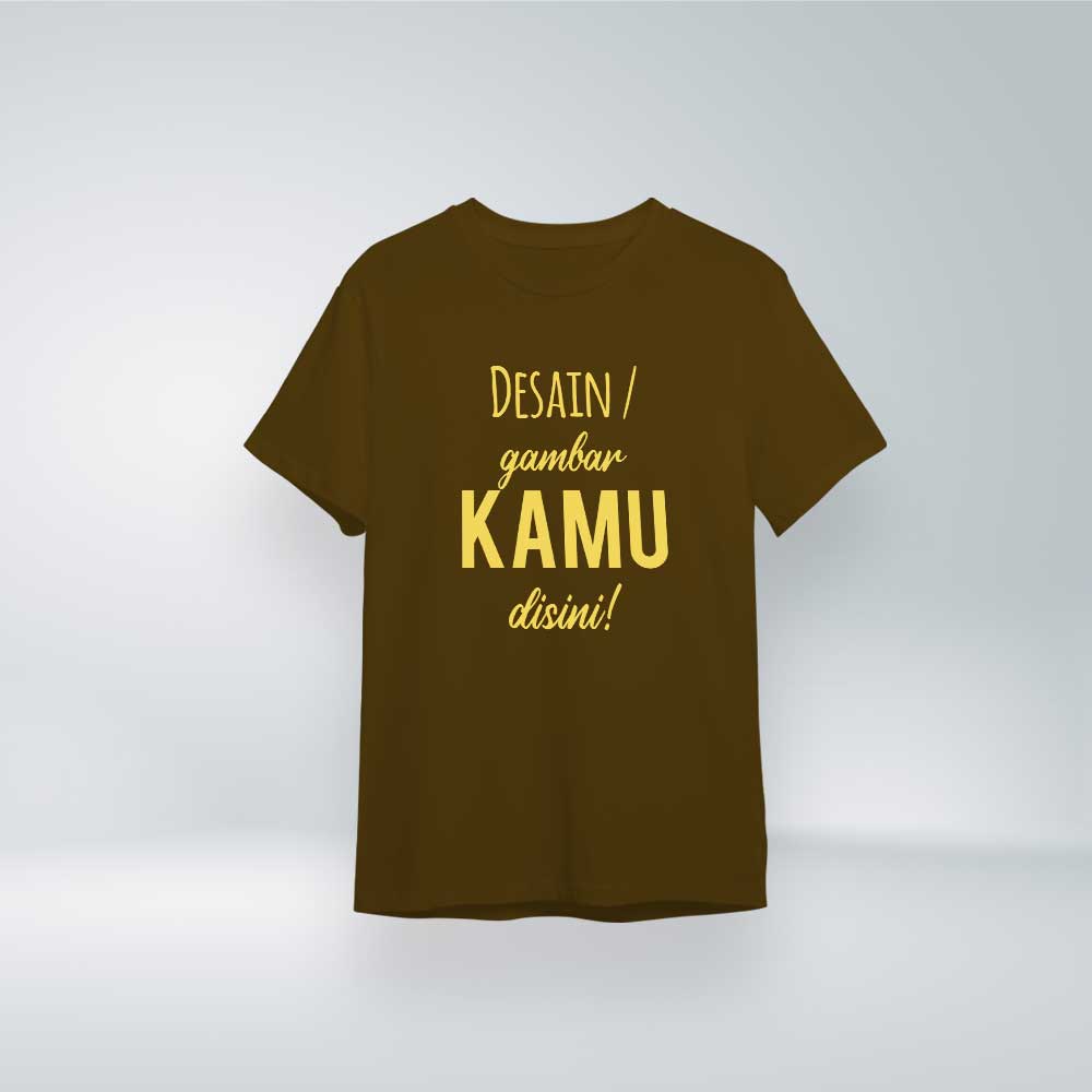 Kaos Polos Cotton Combed 30s Premium Quality