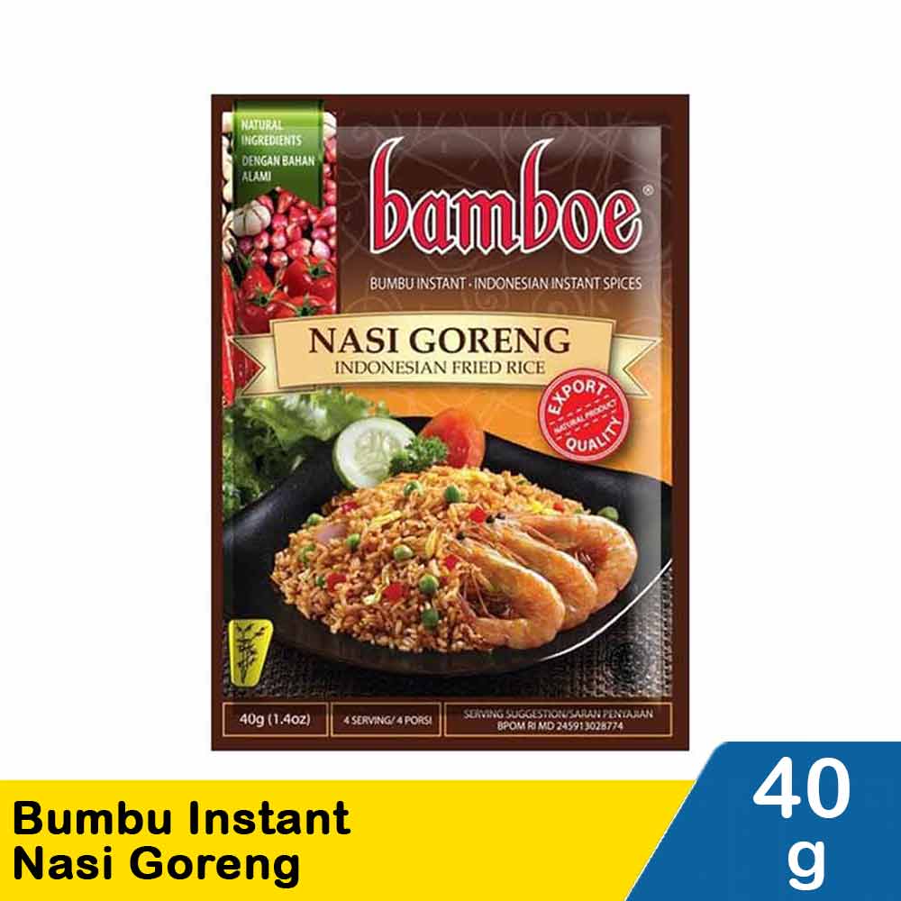 '[QCH]' Bamboe bumbu instant nasi goreng 40g