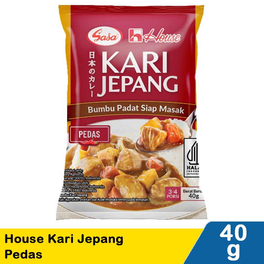 '[QCH]' Sasa house kari jepang pedas 40g